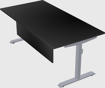 Dual motor electric desk