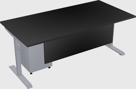 Dual motor electric desk