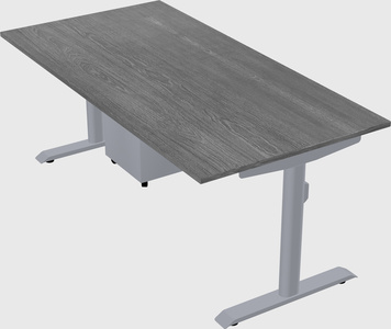 Dual motor electric desk