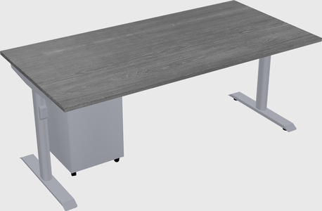 Dual motor electric desk