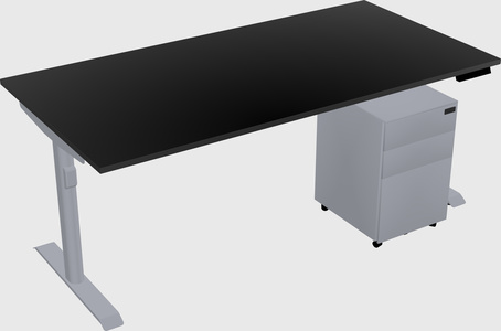 Dual motor electric desk