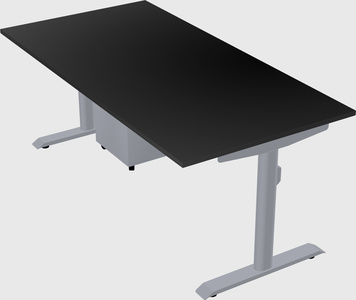 Dual motor electric desk