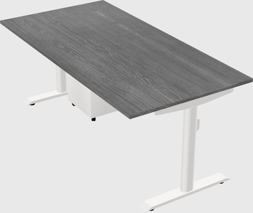 Dual motor electric desk