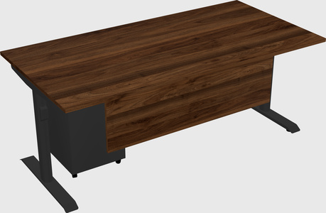 Dual motor electric desk