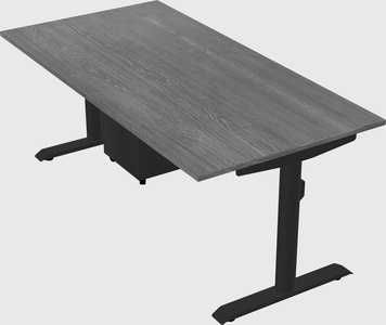 Dual motor electric desk