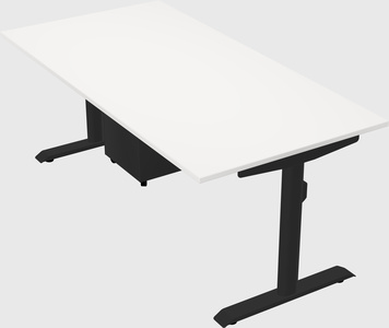 Dual motor electric desk