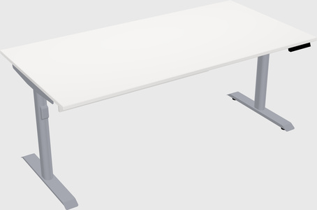Dual motor electric desk