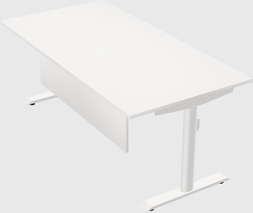Dual motor electric desk