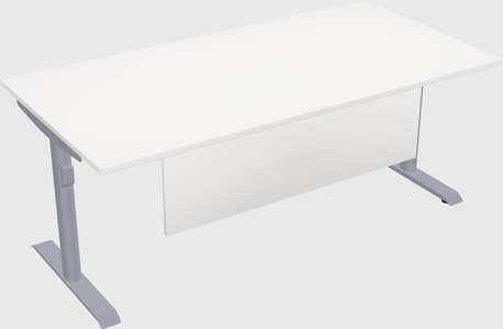 Dual motor electric desk