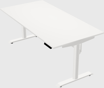 Dual motor electric desk