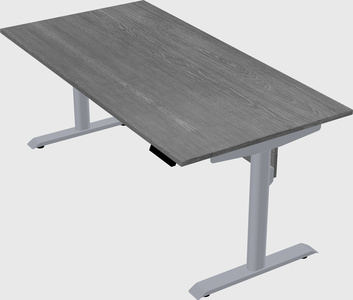 Dual motor electric desk