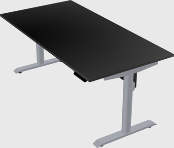 Dual motor electric desk