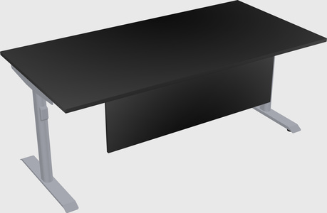 Dual motor electric desk