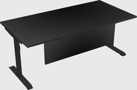 Dual motor electric desk