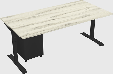 Dual motor electric desk
