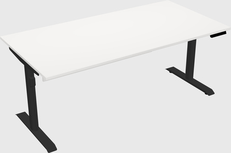 Dual motor electric desk