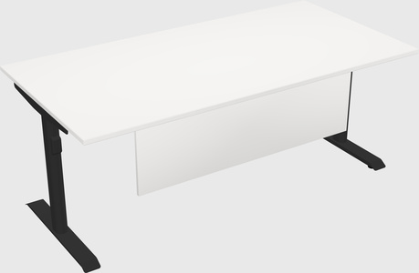 Dual motor electric desk