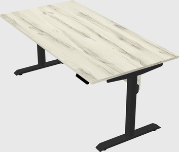 Dual motor electric desk
