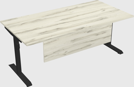 Dual motor electric desk