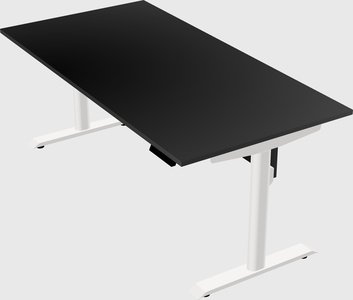 Dual motor electric desk