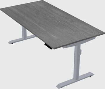 Dual motor electric desk