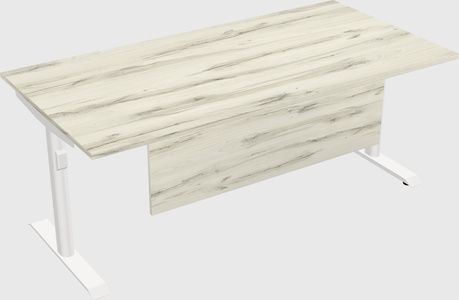 Dual motor electric desk