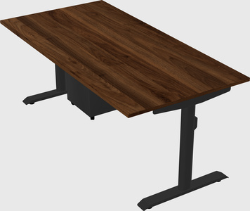 Dual motor electric desk