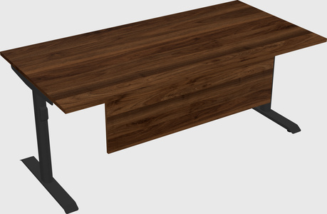 Dual motor electric desk