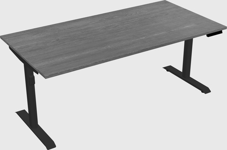 Dual motor electric desk