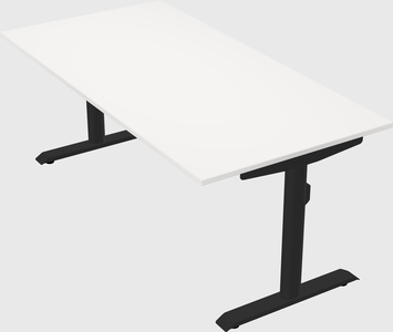 Dual motor electric desk