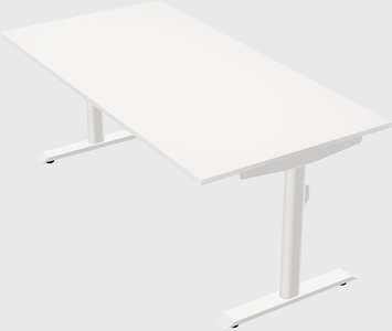 Dual motor electric desk