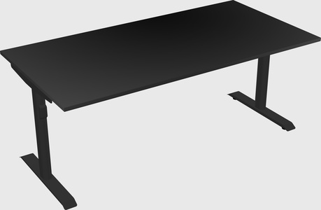 Dual motor electric desk
