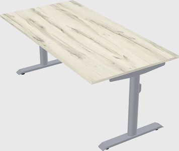 Dual motor electric desk