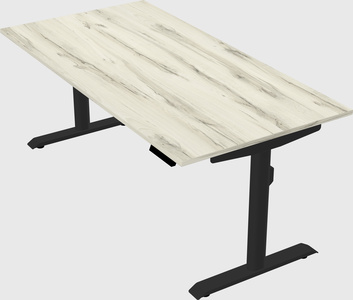 Dual motor electric desk