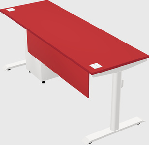 Dual motor electric desk