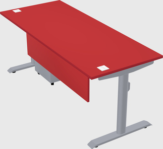 Dual motor electric desk