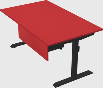 Dual motor electric desk