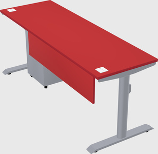 Dual motor electric desk