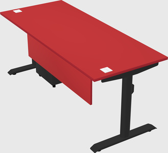 Dual motor electric desk