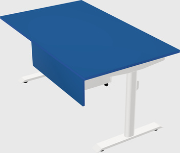 Dual motor electric desk
