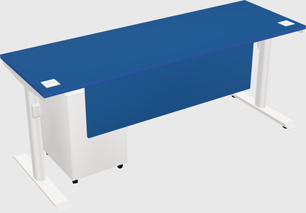 Dual motor electric desk