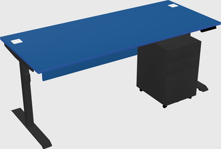 Dual motor electric desk