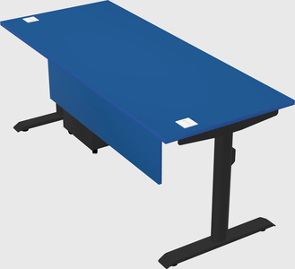 Dual motor electric desk