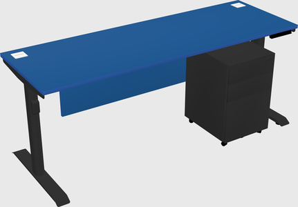 Dual motor electric desk