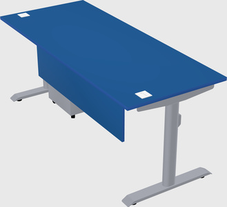 Dual motor electric desk