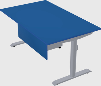 Dual motor electric desk