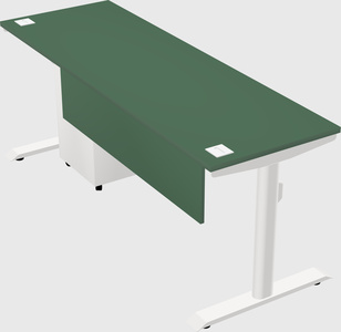 Dual motor electric desk