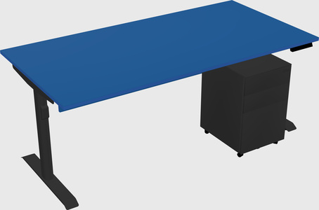 Dual motor electric desk