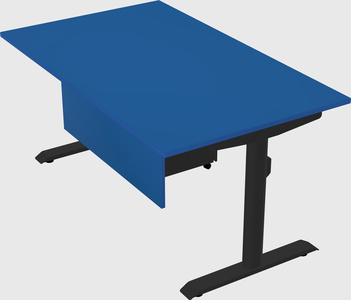 Dual motor electric desk