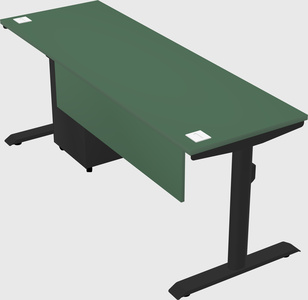 Dual motor electric desk